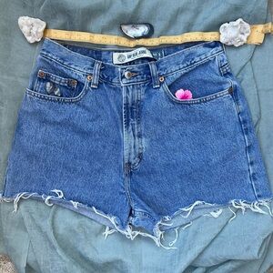 GAP Blue Denim Cutoff Shorts